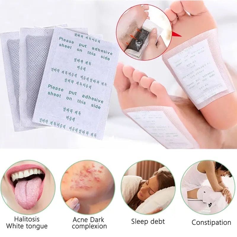 Bee Venom Feet Patches ( Pair of 10 Patches )