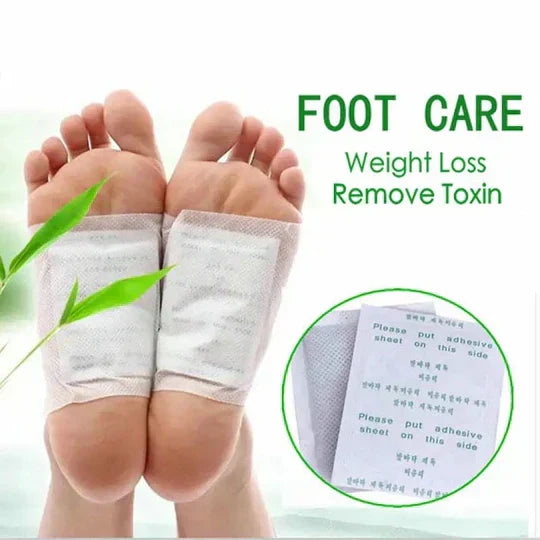 Bee Venom Lymphatic Drainage & Slimming Foot Patches (Pair of 10 Patches)