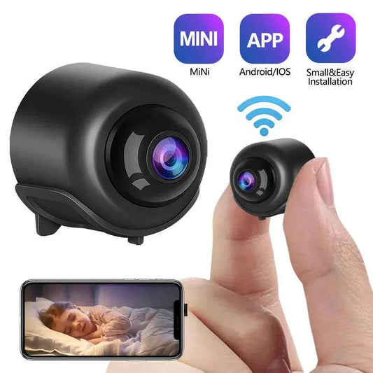 X5 Mini Camera 1080P HD | Wireless Surveillance Camera | Night Vision | Portable Security Cam