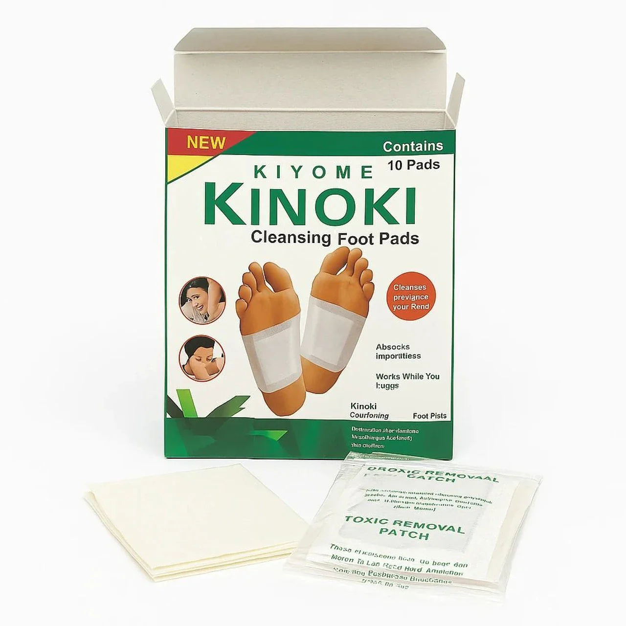 Foot Pads – 10 Pairs Premium Natural Patches