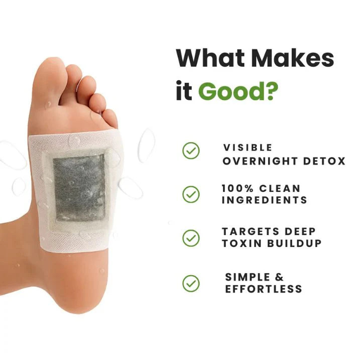 Foot Pads – 10 Pairs Premium Natural Patches