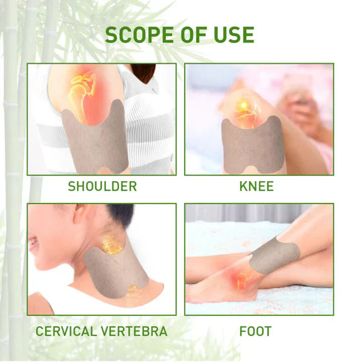 Herbal Pain Relief Knee Patches-Imported ( 20 Patches )