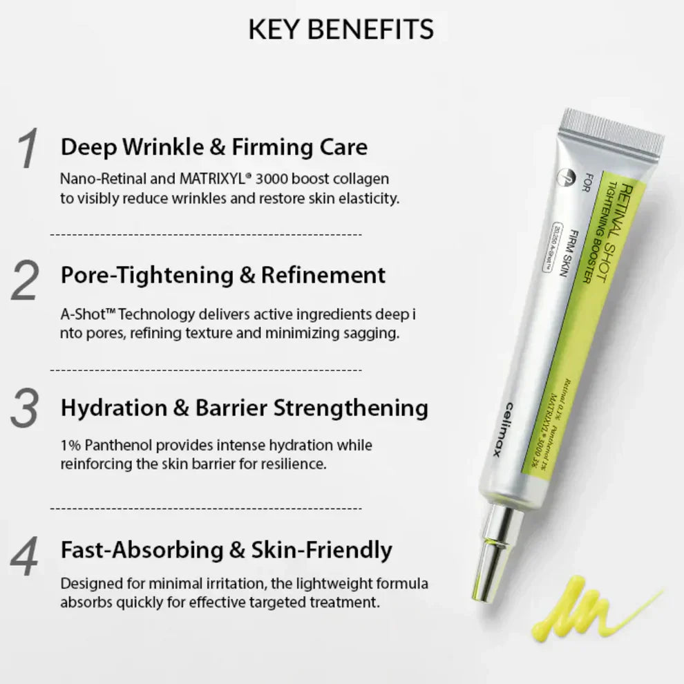 Celimax Retinal Skin Tightening Booster Cream ( BUY 1 GET 1 FREE )